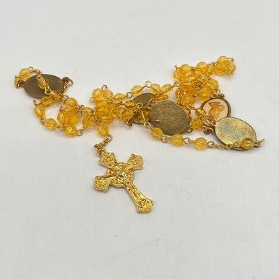 LOT 181J: Miscellaneous Religious Items - Pins, Rosaries, and more!