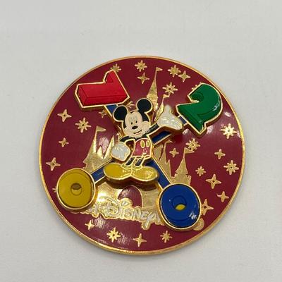 LOT 183J: Collection of Vintage Disney Pins w/ Lanyard