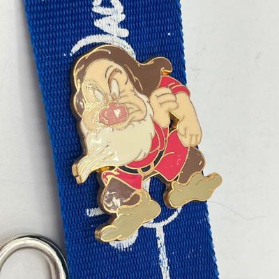 LOT 183J: Collection of Vintage Disney Pins w/ Lanyard