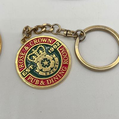 LOT 183J: Collection of Vintage Disney Pins w/ Lanyard