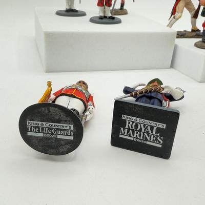 LOT 186L: Great Britain Miniature Figurines - King & Country and More