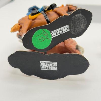 LOT 188L: King & Country Mini Figurines - Rough Riders, The Real West & More