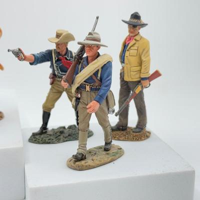 LOT 188L: King & Country Mini Figurines - Rough Riders, The Real West & More