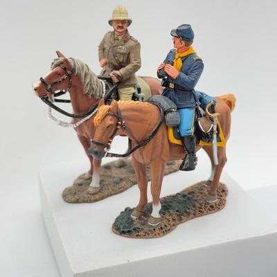 LOT 188L: King & Country Mini Figurines - Rough Riders, The Real West & More