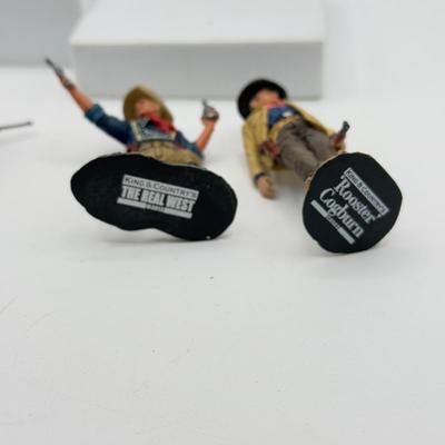 LOT 188L: King & Country Mini Figurines - Rough Riders, The Real West & More