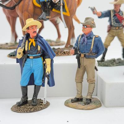 LOT 188L: King & Country Mini Figurines - Rough Riders, The Real West & More