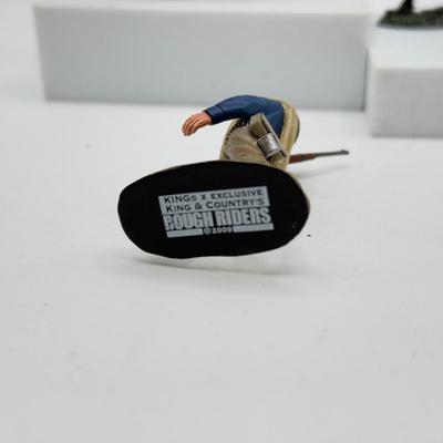 LOT 188L: King & Country Mini Figurines - Rough Riders, The Real West & More