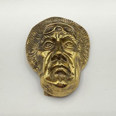 LOT 190L: Kurt S Adler Ebeneezer Scrooges, Brass Jacob Marley / Undigested Lobster Door Knocker & More