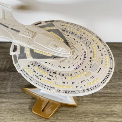 LOT 191L: Star Trek Collection - TNG on DVD, Action Figures, Cards, USS Enterprise & More