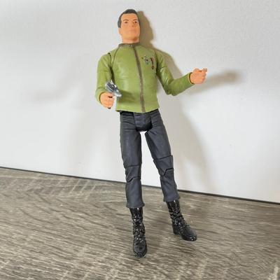 LOT 191L: Star Trek Collection - TNG on DVD, Action Figures, Cards, USS Enterprise & More