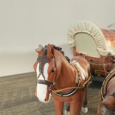 LOT 195L: Hawthorne Village Legend of John Wayne Signature Collection Sculpture # A0485 & A0481 and Bradford Exchange Silver Screen...