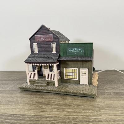 LOT 196L: Legend of John Wayne Signature collection Ethan Wayne #A0485/2500 & Hawthorne Village - The Duke's Saloon A0211 &...