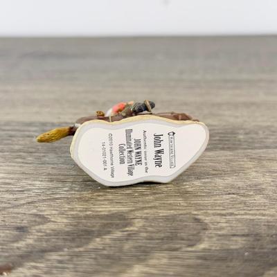 LOT 196L: Legend of John Wayne Signature collection Ethan Wayne #A0485/2500 & Hawthorne Village - The Duke's Saloon A0211 &...