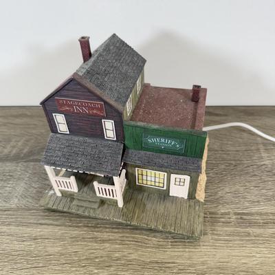 LOT 196L: Legend of John Wayne Signature collection Ethan Wayne #A0485/2500 & Hawthorne Village - The Duke's Saloon A0211 &...