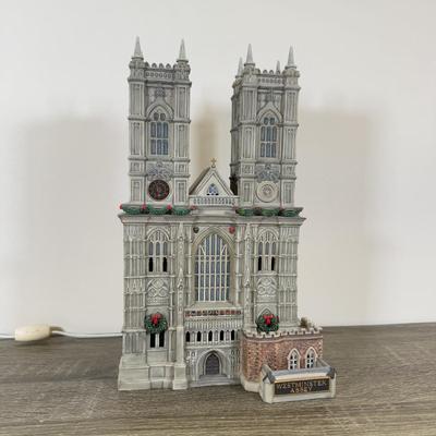 LOT 198L: Department 56 Dickens' Village Series Westminster Abbey