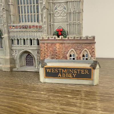 LOT 198L: Department 56 Dickens' Village Series Westminster Abbey