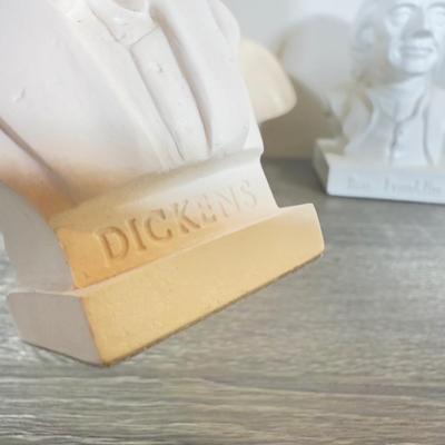 LOT 199L: Collection of Miniature busts - Charles Dickens & More