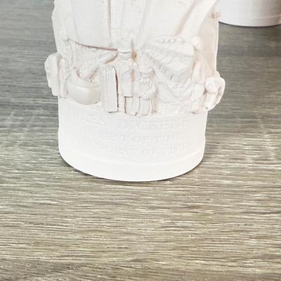 LOT 199L: Collection of Miniature busts - Charles Dickens & More