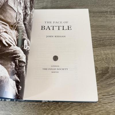 LOT 236L: Folio Society Books - The Face of Battle, The Wars of The Roses & The History of the Kings of Britain