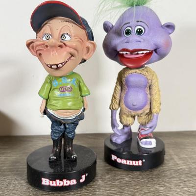 LOT 237L: Jeff Dunham Talking Dolls, Bobbleheads & DVDs
