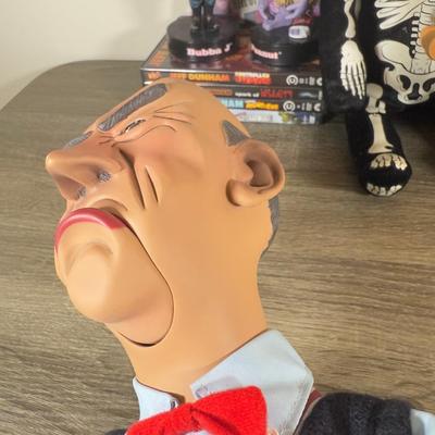 LOT 237L: Jeff Dunham Talking Dolls, Bobbleheads & DVDs