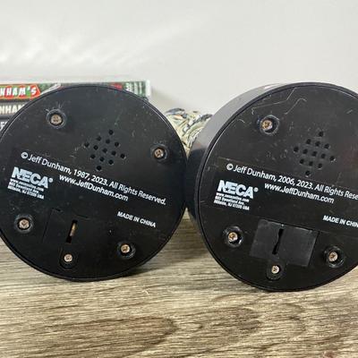 LOT 238L: Jeff Dunham Dolls, Playing Cards, Book, Bobbleheads & DVDs