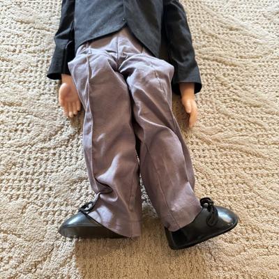 LOT 239L: Groucho Marx 27" Pull String Ventriloquist Dummy Doll w/ Books & DVDs