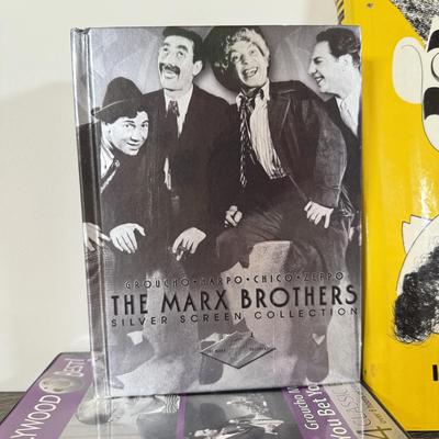 LOT 239L: Groucho Marx 27" Pull String Ventriloquist Dummy Doll w/ Books & DVDs