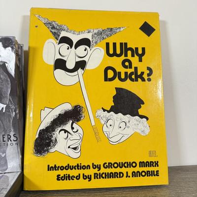 LOT 239L: Groucho Marx 27" Pull String Ventriloquist Dummy Doll w/ Books & DVDs