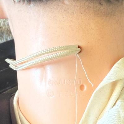 LOT 240L: Groucho Marx 27" Pull String Ventriloquist Dummy Doll w/ Needlepoint Marx Portrait, DVDs & Time Magazine