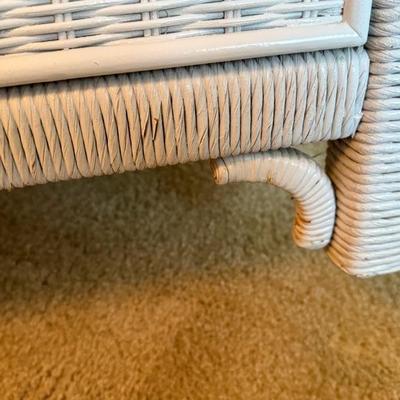 Lexington Furniture Wicker Dresser, Night Stand, Headboard and Bedframe