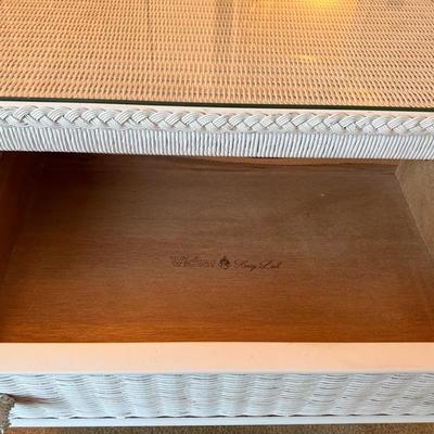 Lexington Furniture Wicker Dresser, Night Stand, Headboard and Bedframe
