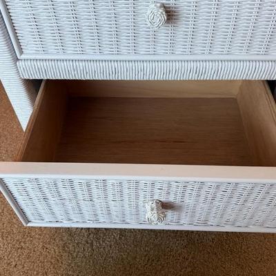 Lexington Furniture Wicker Dresser, Night Stand, Headboard and Bedframe