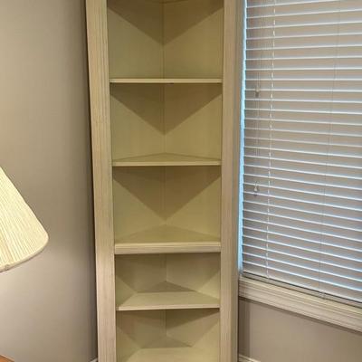 Twin Corner Display Shelves