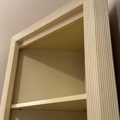 Twin Corner Display Shelves