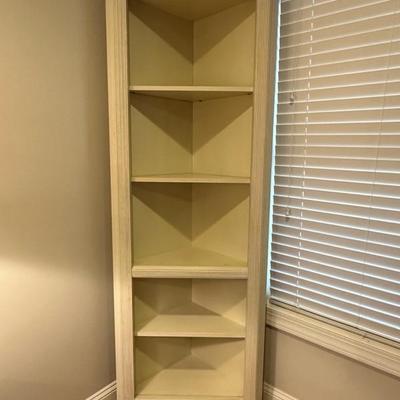 Twin Corner Display Shelves