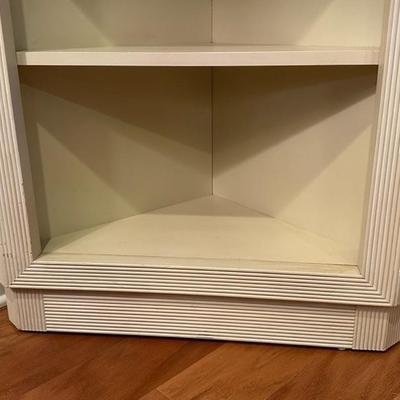 Twin Corner Display Shelves