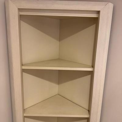 Twin Corner Display Shelves