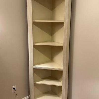 Twin Corner Display Shelves