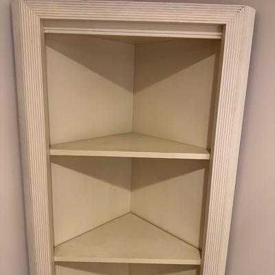 Twin Corner Display Shelves