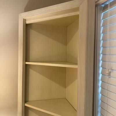Twin Corner Display Shelves