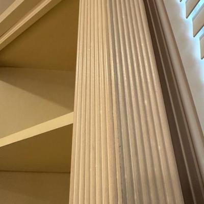 Twin Corner Display Shelves