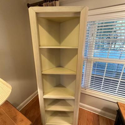 Twin Corner Display Shelves