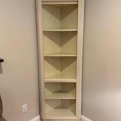 Twin Corner Display Shelves