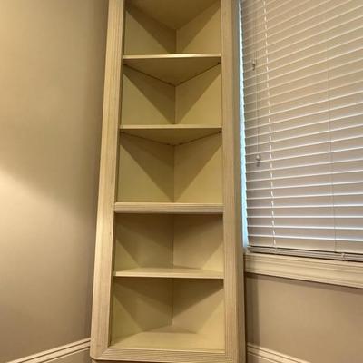 Twin Corner Display Shelves