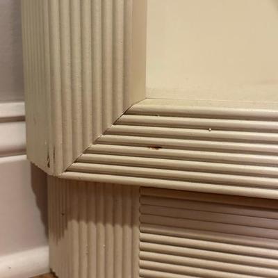 Twin Corner Display Shelves