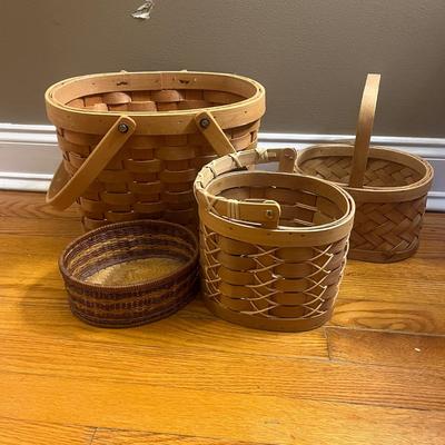 Four Woven Baskets (O-MG)