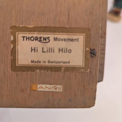 Thorens Hummel Print Shadow Box Music Box & Figures