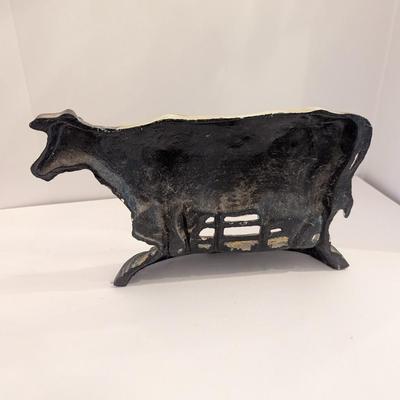 Cast Iron Cow Door Stop