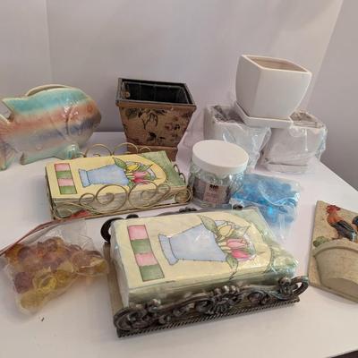 Decorative Planters Napkin Holders Seasonal